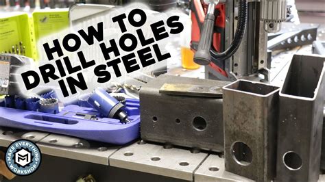 drill holes in metal bracket|drilling holes in steel.